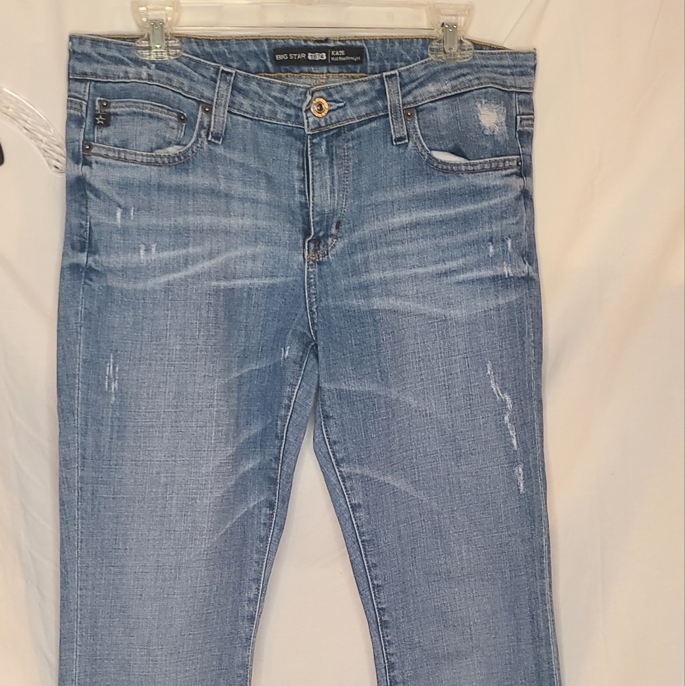 BIG STAR 1974 Kate Straight Leg Jeans, 30R